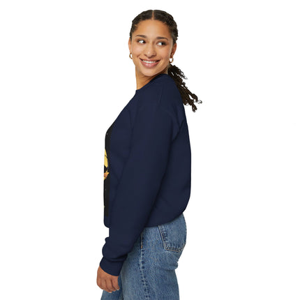 A Witch’s Moonlit Flight Unisex Heavy Blend™ Crewneck Sweatshirt