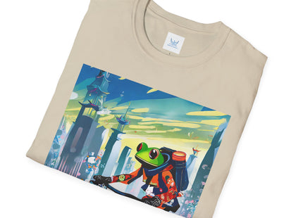 Cyberpunk Frog Softstyle T-Shirt