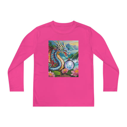 Wisdom's Guardian Youth Long Sleeve Competitor Tee – Dragon Magic & Ancient Wisdom