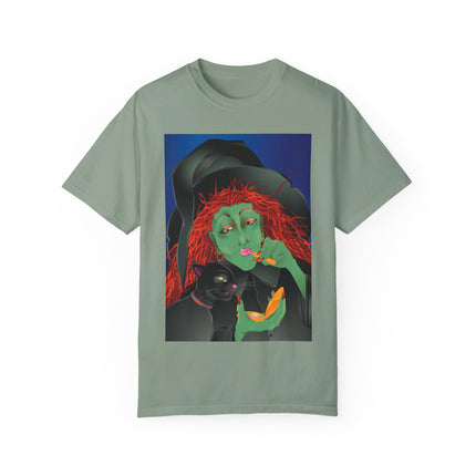Mirror, Mirror A Witch's Touch Unisex Garment-Dyed T-shirt