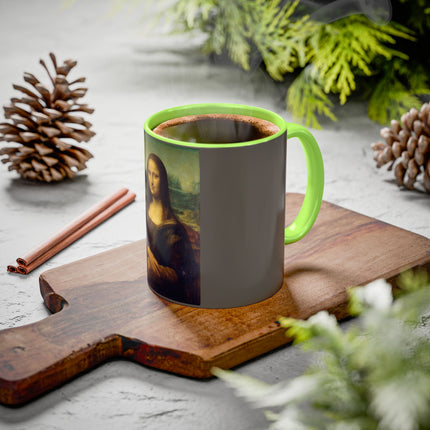 Mona Lisa by Leonardo da Vinci Colorful Mugs (11oz, 15oz)