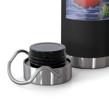 Embarking on a Moonlit Journey Copper Vacuum Insulated Bottle, 22oz