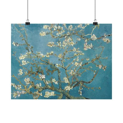 Almond Blossom by Vincent van Gogh Matte Horizontal Posters