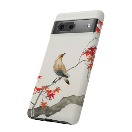 Japanese Bird on Maple by Ohara Koson Phone Cases