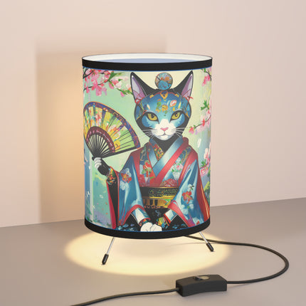 Cyberpunk Geisha Tripod Lamp