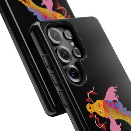 Golden Koi Phone Case – Lucky Swim & Vibrant Fortune