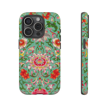 Colorful Floral Pattern by Owen Jones Phone Cases