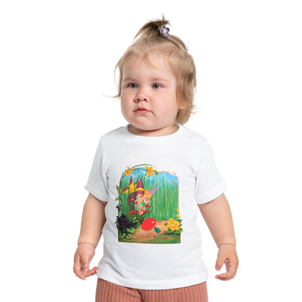 Spring Fairies & Floral Delights Baby Short Sleeve T-Shirt