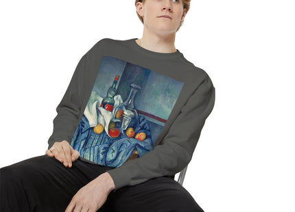 The Peppermint Bottle by Paul Cézanne Unisex Garment-Dyed Sweatshirt