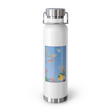 Blossoming Fairy Magic Copper Vacuum Insulated Bottle, 22 oz