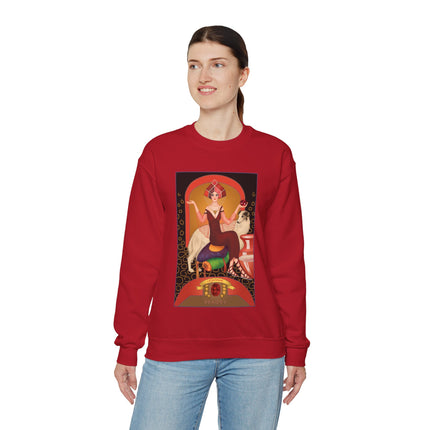 January & Garnet (from the Gem Series) by Sofia Chiostri Heavy Blend™ Crewneck Sweatshirt