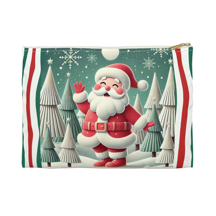 Santa's Joyful Night Accessory Pouch