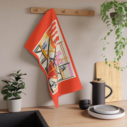 Maquettes de Théatre 4 by Alexandra Exter Kitchen Towel