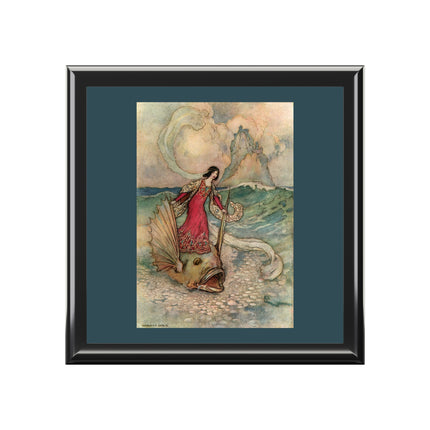 Rita Rides on the Dolphin by Warwick Goble Jewelry Box