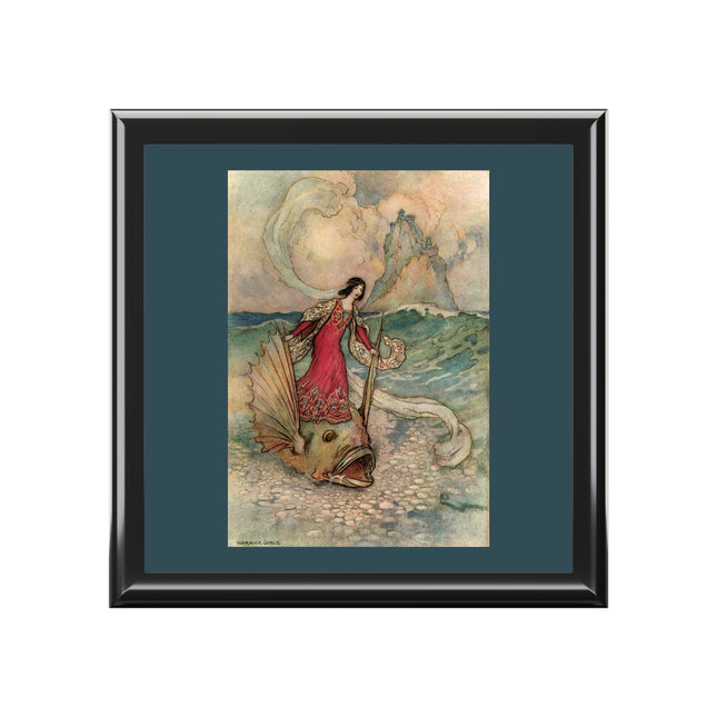 Rita Rides on the Dolphin by Warwick Goble Jewelry Box