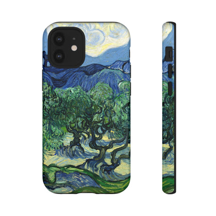 Olive Trees by Vincent Van Gogh Phone Cases
