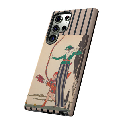 L'Arc Rouge by George Barbier Phone Cases