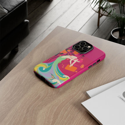Mermaid Dive Phone Case – Vibrant Waves & Playful Elegance
