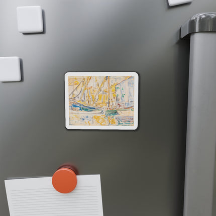 Saint-Tropez by Paul Signac Die-Cut Magnets (4 Sizes)