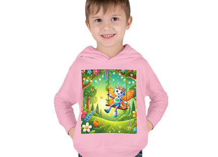 Robot Fairy Toddler Pullover Fleece Hoodie