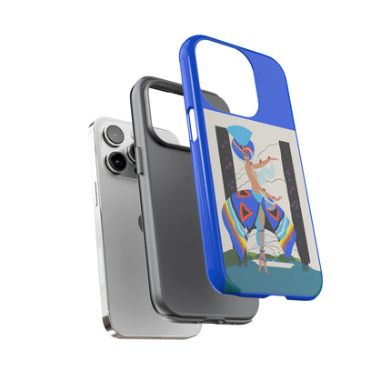 Exotic Dancer Phone Case – Vibrant Performance & Art Deco Flair