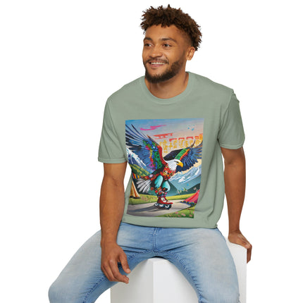 Eagle Skater Softstyle T-Shirt