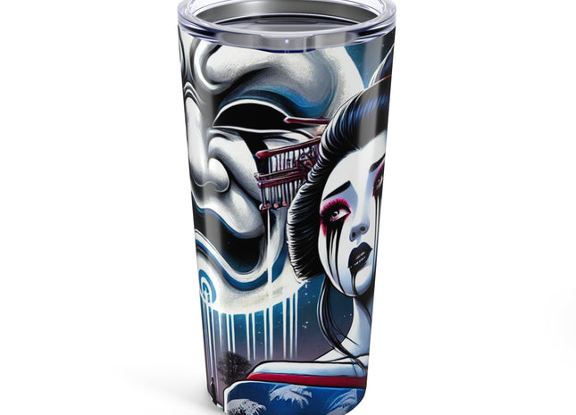 Geisha’s Black Ink Tears Tumbler 20oz