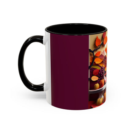 Shih Tzu at an Autumn Colorful Mugs (11oz, 15oz)