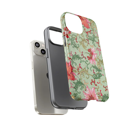 Flower Illustration by Owen Jones Phone Cases