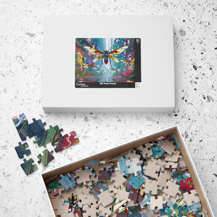 Neon Swarm Puzzle (110, 252, 520-piece)