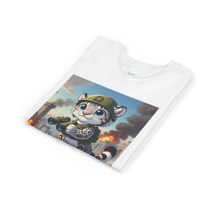 Snow Leopard Lookout Youth Short Sleeve Tee
