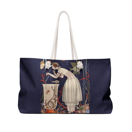 The Dazzling Little Fish by George Barbier Weekender Bag