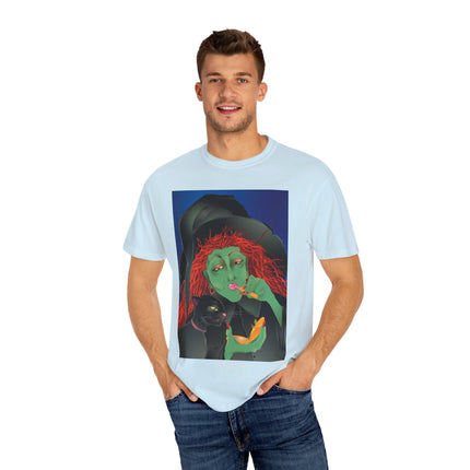 Mirror, Mirror A Witch's Touch Unisex Garment-Dyed T-shirt