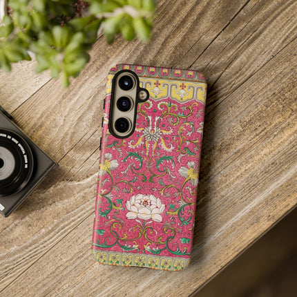 Pink Floral Pattern by Owen Jones Phone Cases