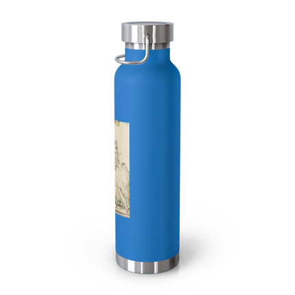 Sur talons rouges (On Red Heels) pl 02 by Gerda Wegener Copper Vacuum Insulated Bottle, 22oz