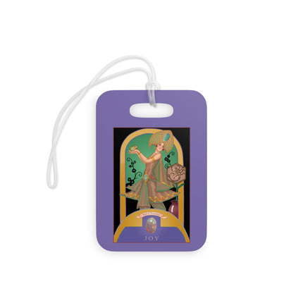 October & Opal, Tourmaline (from the Gem Series) by Sofia Chiostri Luggage Tags