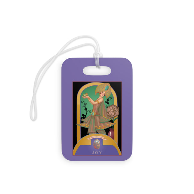 October & Opal, Tourmaline (from the Gem Series) by Sofia Chiostri Luggage Tags