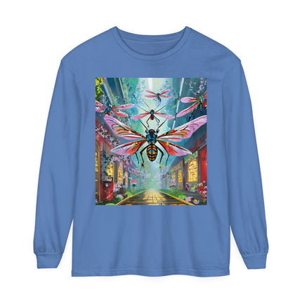 Neon Swarm Long Sleeve T-Shirt