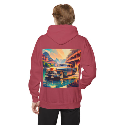1953 Buick Roadmaster Unisex Garment-Dyed Hoodie