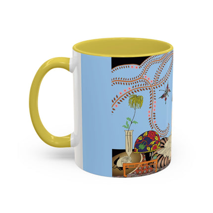 Minuit … ou l’appartement à la mode by George Barbier Colorful Mugs (11oz, 15oz)