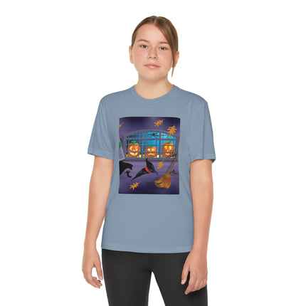Whimsical Halloween Mischief Youth Competitor Tee