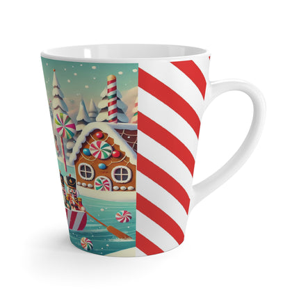 Nutcracker Candy-Striped Adventure Latte Mug