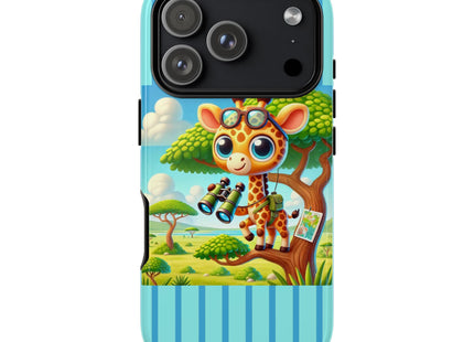 Giraffe Lookout Phone Cases