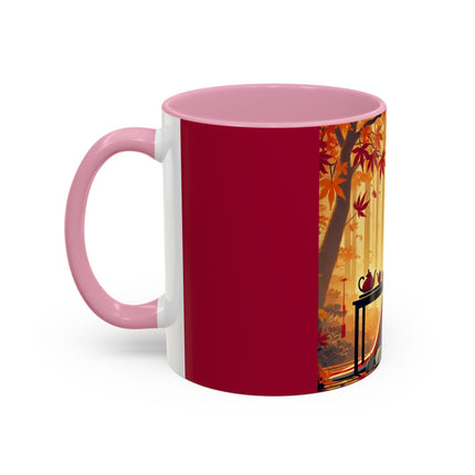 Theatrical Harvest Rabbit Colorful Mugs (11oz, 15oz)