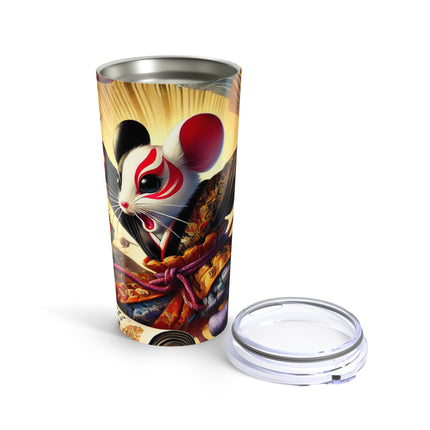 Theatrical Mouse on a Mission Tumbler 20oz