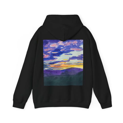 Naturstudie XII by Karl Wiener Heavy Blend™ Hooded Sweatshirt