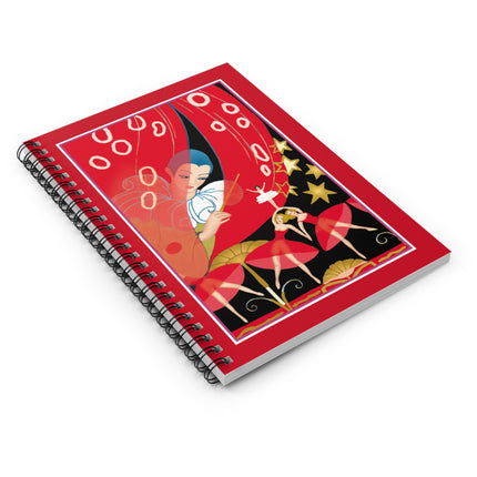 Enchanted Reverie Spiral Notebook - Ruled Line