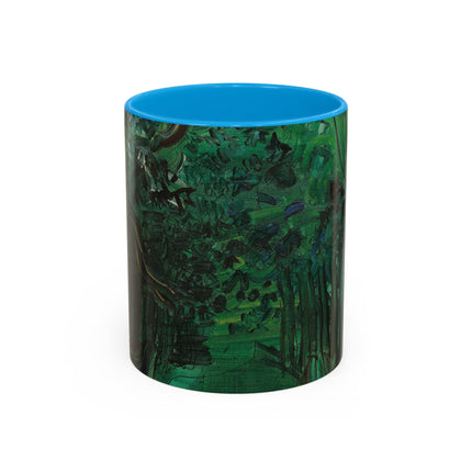 Route en forêt by Raoul Dufy Colorful Mugs (11oz, 15oz)