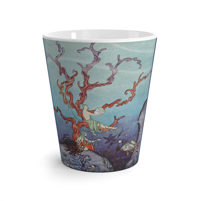Beautiful Shells by Virginia Frances Sterrett Latte Mug