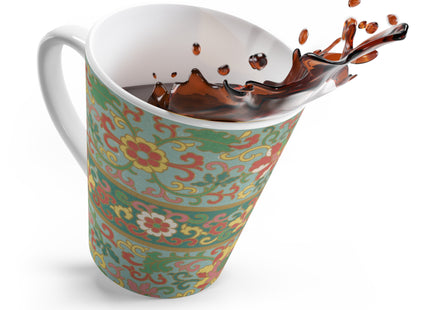 Examples of Chinese Ornament, Pl.09 by Owen Jones Latte Mug